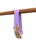 Collier Lila à pois💜